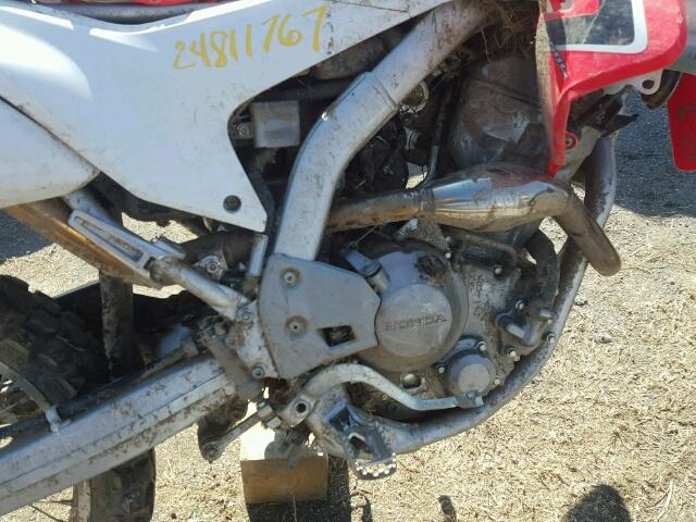 MLHMD3814E5103644 - 2014 HONDA CRF250 L RED photo 7