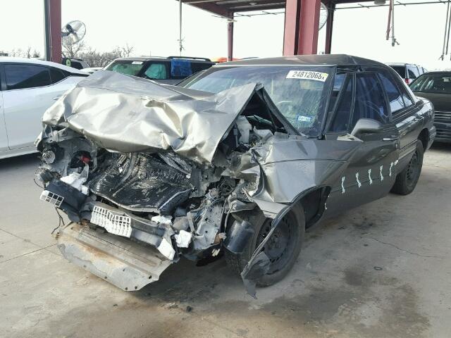 1G4HP52K2VH569835 - 1997 BUICK LESABRE GRAY photo 2