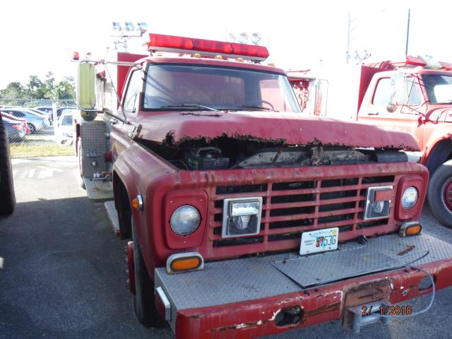 F70CVFE7524 - 1979 FORD F700 FIRE RED photo 1