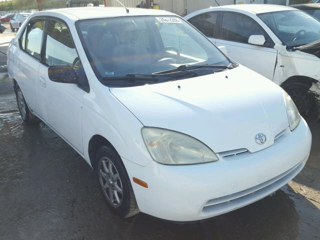 JT2BK12UX10030738 - 2001 TOYOTA PRIUS WHITE photo 1