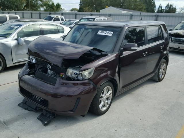 JTLKE50EX91093527 - 2009 TOYOTA SCION XB 紫色 照片 2