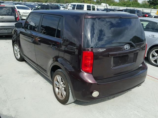 JTLKE50EX91093527 - 2009 TOYOTA SCION XB PURPLE photo 3