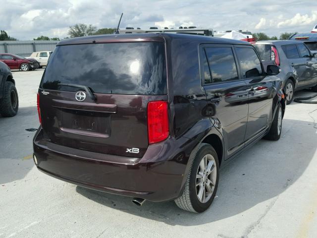 JTLKE50EX91093527 - 2009 TOYOTA SCION XB 紫色 照片 4