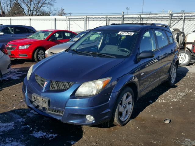 5Y2SL64803Z455840 - 2003 PONTIAC VIBE BLUE photo 2