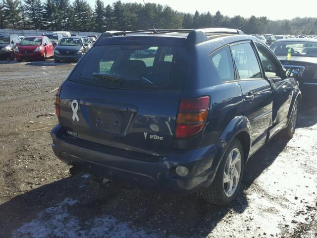 5Y2SL64803Z455840 - 2003 PONTIAC VIBE BLUE photo 4