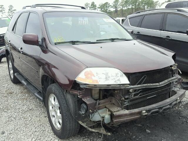 2HNYD18612H516818 - 2002 ACURA MDX TOURIN MAROON photo 1