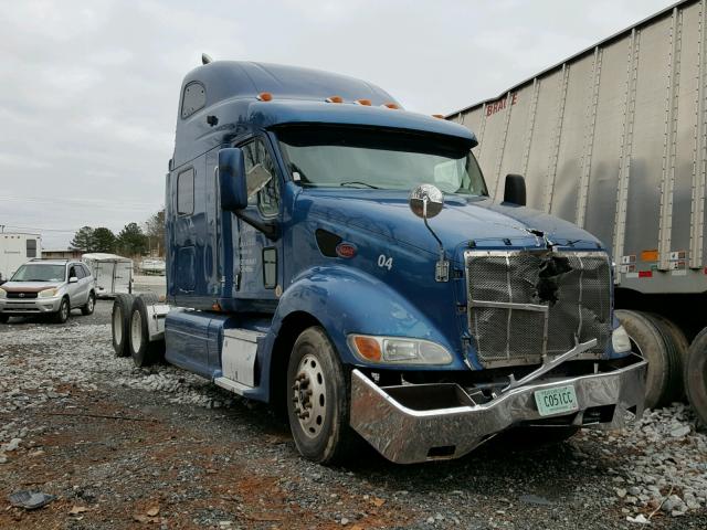 1XP7DB9X66D877476 - 2006 PETERBILT 387 BLUE photo 1