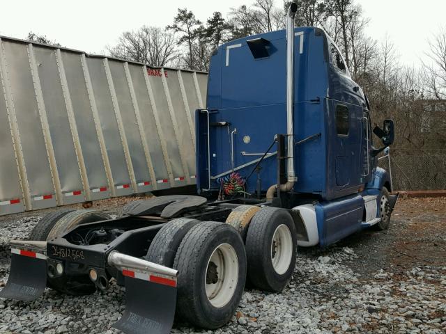 1XP7DB9X66D877476 - 2006 PETERBILT 387 BLUE photo 4