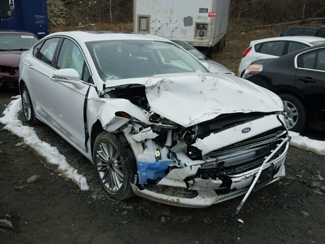 3FA6P0HDXGR252447 - 2016 FORD FUSION SE WHITE photo 1