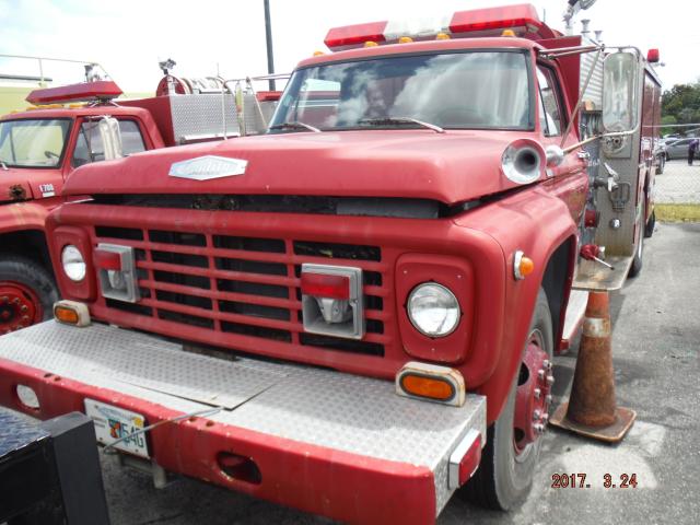 F70CVFE7521 - 1979 FORD F700 FIRE RED photo 2