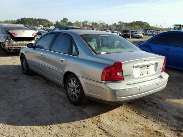 YV1TH59H341382093 - 2004 VOLVO S80 2.5T GREEN photo 3