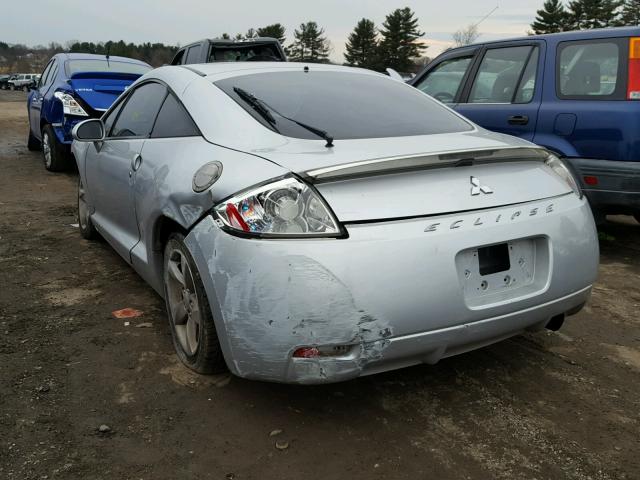 4A3AK24F46E044634 - 2006 MITSUBISHI ECLIPSE GS GRAY photo 3