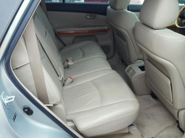 JTJHW31U072033080 - 2007 LEXUS RX 400H BEIGE photo 6