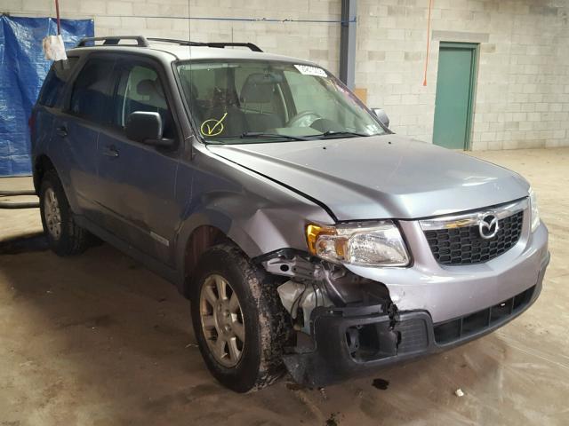 4F2CZ02Z88KM26713 - 2008 MAZDA TRIBUTE I GRAY photo 1