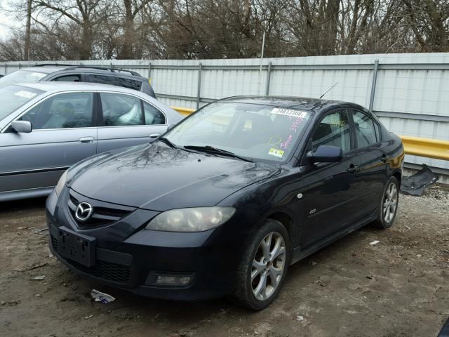 JM1BK323871734093 - 2007 MAZDA 3 S BLACK photo 2