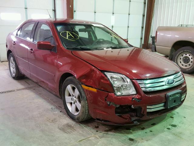 3FAHP07127R180515 - 2007 FORD FUSION SE RED photo 1