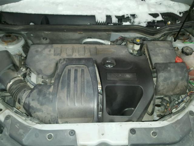 1G1AL15F077358269 - 2007 CHEVROLET COBALT LT SILVER photo 7