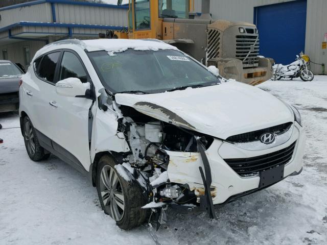 KM8JUCAGXFU032666 - 2015 HYUNDAI TUCSON LIM WHITE photo 1