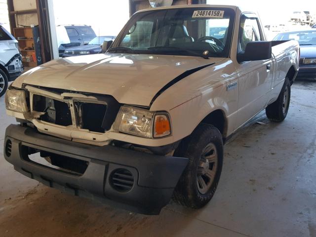 1FTYR10D48PA49528 - 2008 FORD RANGER WHITE photo 2