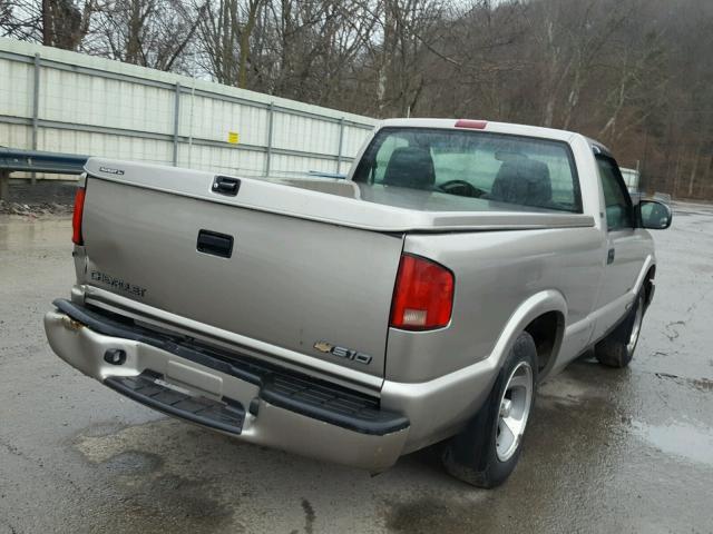 1GCCS1443Y8146884 - 2000 CHEVROLET S TRUCK S1 BEIGE photo 4