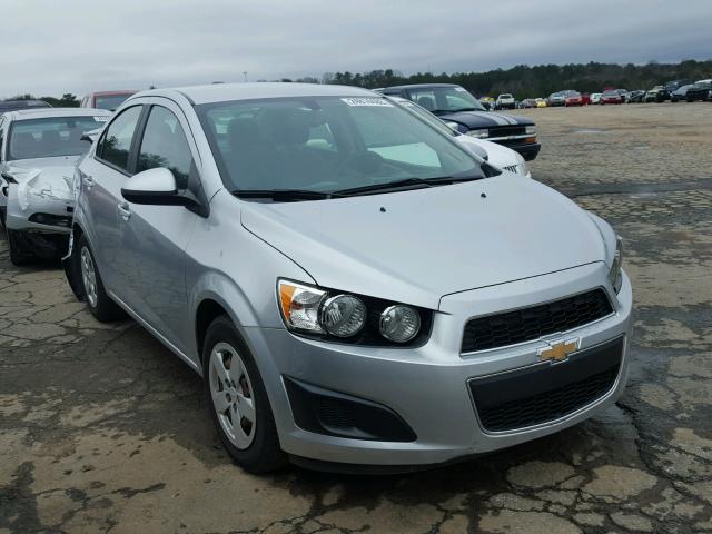 1G1JA5SH0F4161556 - 2015 CHEVROLET SONIC LS SILVER photo 1