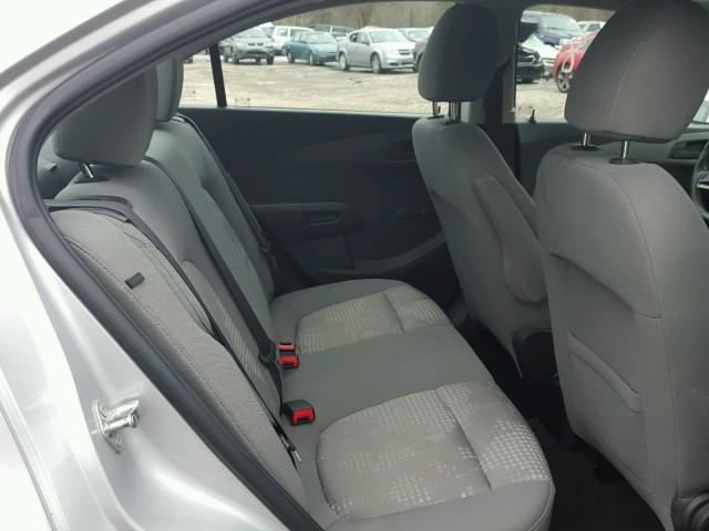 1G1JA5SH0F4161556 - 2015 CHEVROLET SONIC LS 银色 照片 6