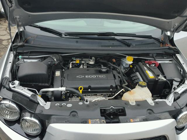 1G1JA5SH0F4161556 - 2015 CHEVROLET SONIC LS 银色 照片 7