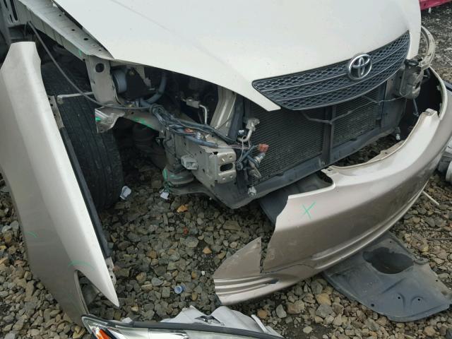 4T1BE32K93U736082 - 2003 TOYOTA CAMRY LE TAN photo 9