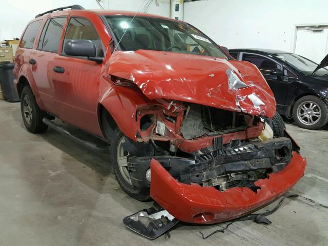 1D4HB48N95F604593 - 2005 DODGE DURANGO SL RED photo 1