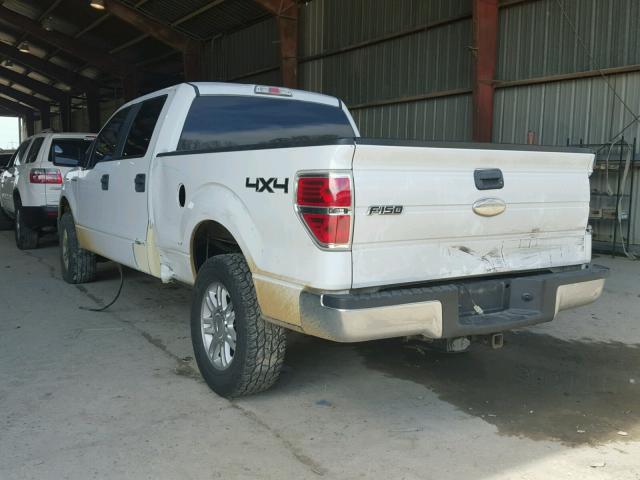 1FTFW1EFXBFD11026 - 2011 FORD F150 SUPER WHITE photo 3