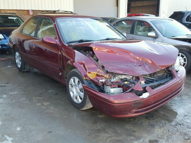 4T1BF22K6YU951496 - 2000 TOYOTA CAMRY LE BURGUNDY photo 1