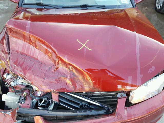 4T1BF22K6YU951496 - 2000 TOYOTA CAMRY LE BURGUNDY photo 7