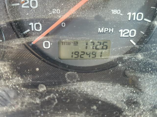 4S3BH675527666142 - 2002 SUBARU LEGACY OUT RED photo 8