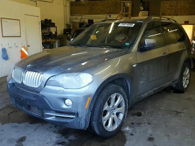 4USFE83567LY63874 - 2007 BMW X5 4.8I SILVER photo 2