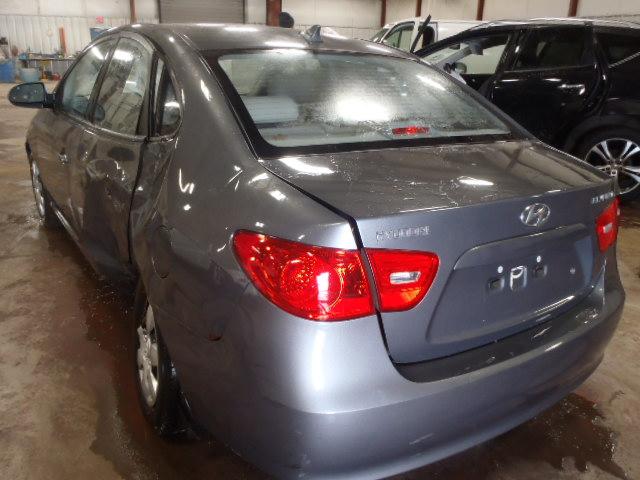 KMHDU46D49U673026 - 2009 HYUNDAI ELANTRA GL GRAY photo 3