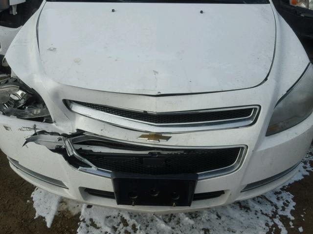 1G12G57B494105405 - 2009 CHEVROLET MALIBU LS თეთრი ფოტო 7