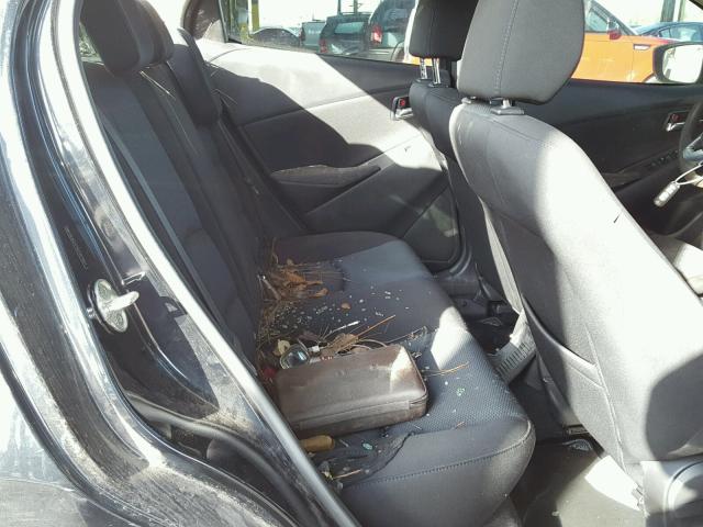 3MYDLBZV7GY107907 - 2016 TOYOTA SCION IA BLACK photo 6