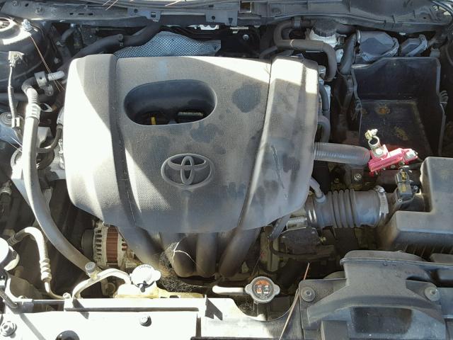 3MYDLBZV7GY107907 - 2016 TOYOTA SCION IA BLACK photo 7