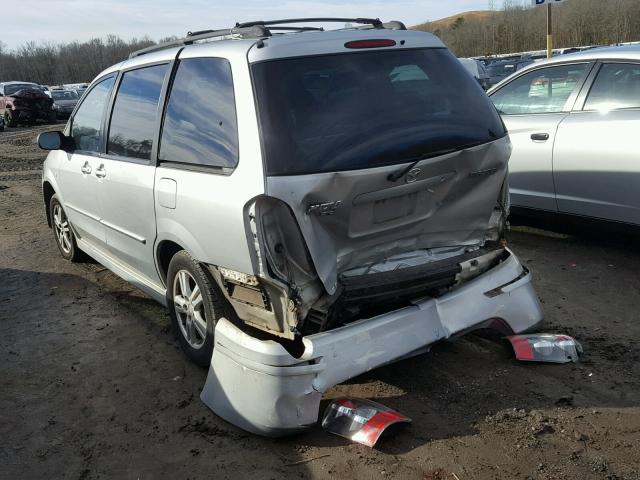 JM3LW28J740528829 - 2004 MAZDA MPV WAGON SILVER photo 3