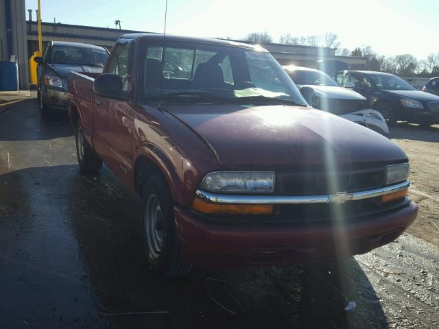 1GCCS1444WK214447 - 1998 CHEVROLET S TRUCK S1 MAROON photo 1