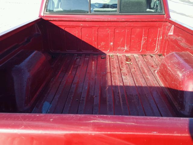 1GCCS1444WK214447 - 1998 CHEVROLET S TRUCK S1 MAROON photo 6