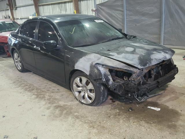 1HGCP36828A064569 - 2008 HONDA ACCORD EXL BLACK photo 1