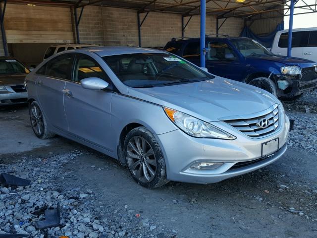 5NPEC4AB0CH418067 - 2012 HYUNDAI SONATA SE SILVER photo 1