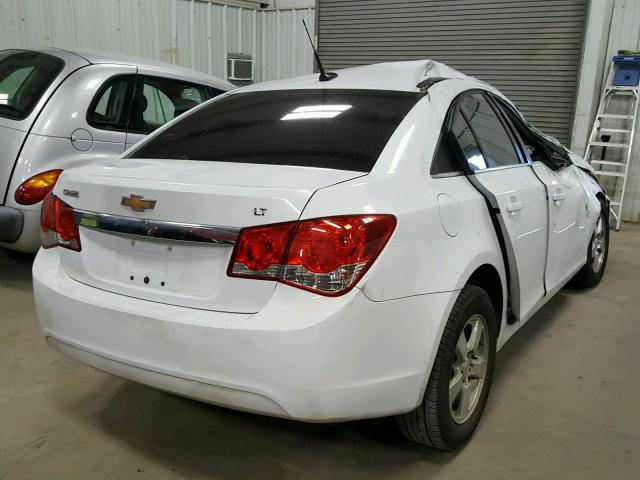 1G1PF5SC0C7116448 - 2012 CHEVROLET CRUZE LT WHITE photo 4