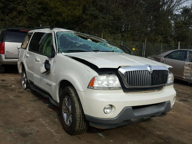 5LMEU88H04ZJ13072 - 2004 LINCOLN AVIATOR 白色 照片 1