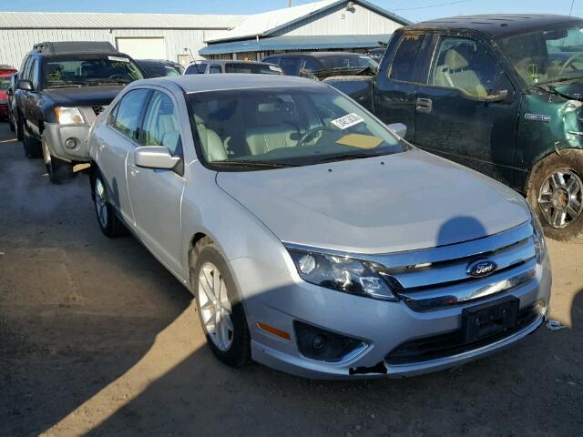 3FAHP0JA9CR361226 - 2012 FORD FUSION SEL SILVER photo 1