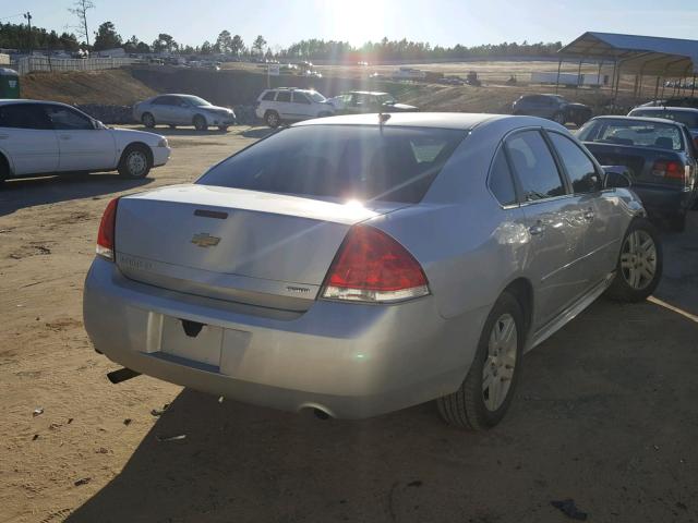 2G1WB5E31G1133815 - 2016 CHEVROLET IMPALA LIM SILVER photo 4