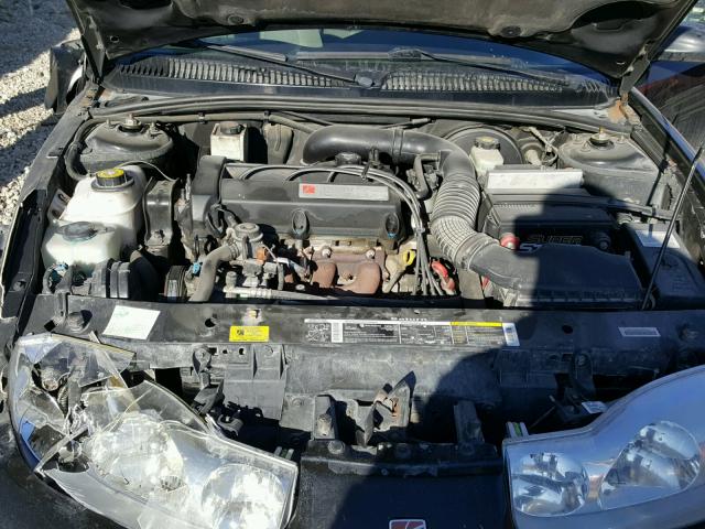 1G8ZY12732Z254391 - 2002 SATURN SC2 BLACK photo 7