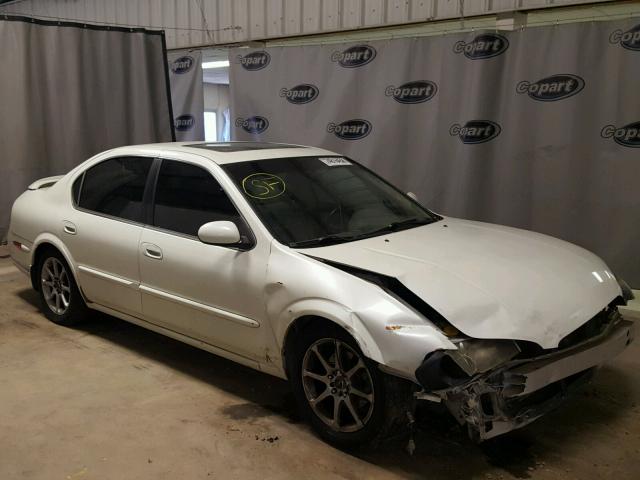 JN1CA31D41T828813 - 2001 NISSAN MAXIMA GXE WHITE photo 1