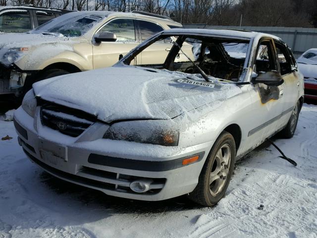 KMHDN56D64U127162 - 2004 HYUNDAI ELANTRA GL SILVER photo 2